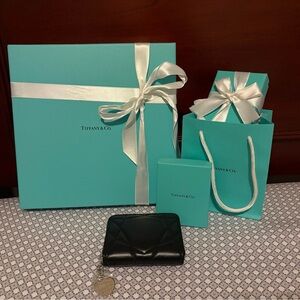 Tiffany & Co. Black Wallet